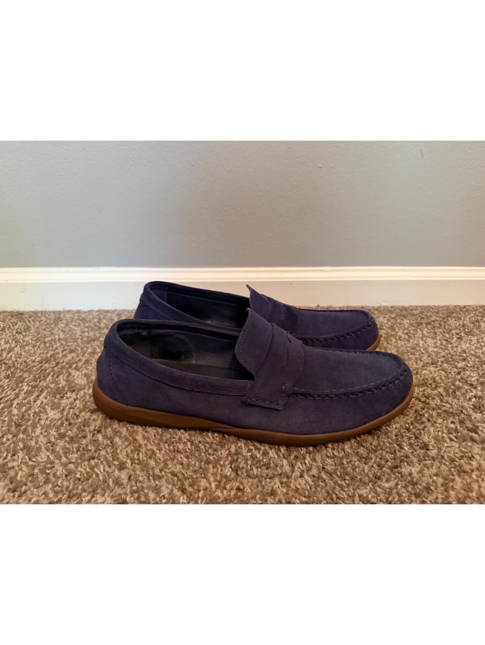 Cole Haan Navy Suede Loafer Men’s 11